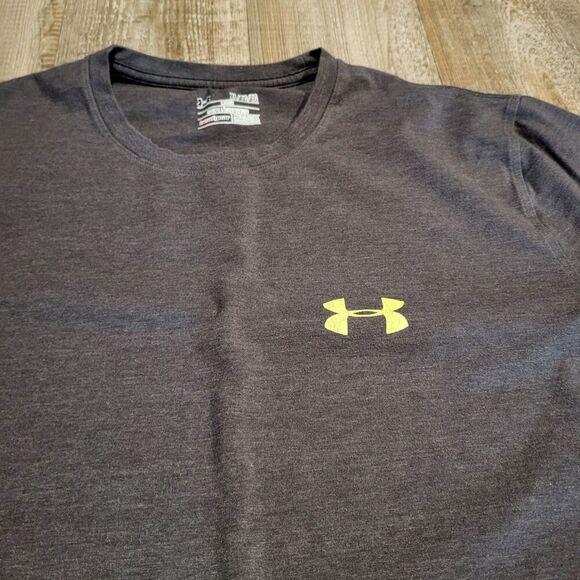 Under Armour Heat Gear Loose Fit Military Graphic Tee Shirt Men's Size XL - Picture 3 of 7